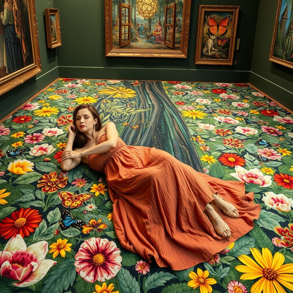 Flower carpet