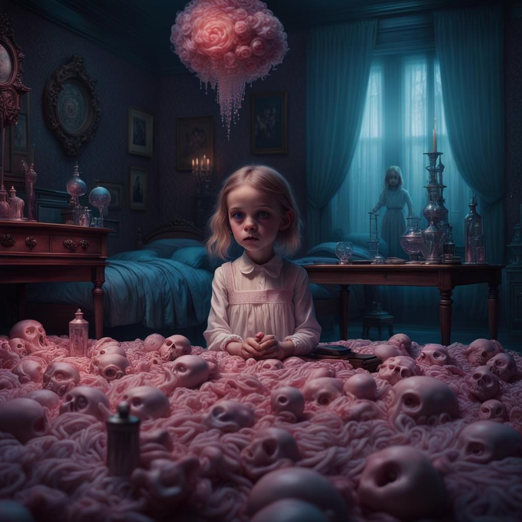 Surreal Paranormal Activity in a Psychedelic Universe