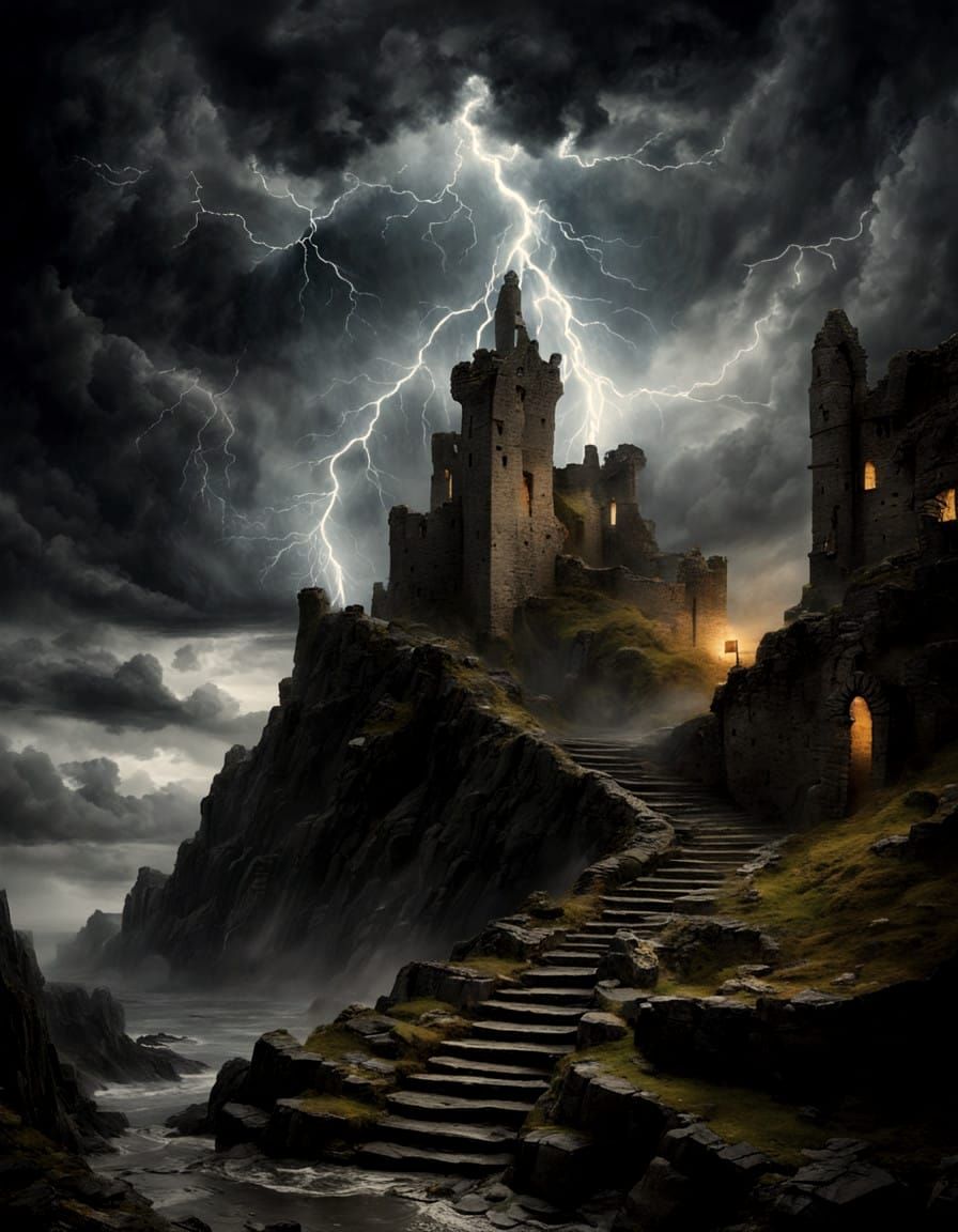 Arthurion - Cynon [C-Cos] stormy castle