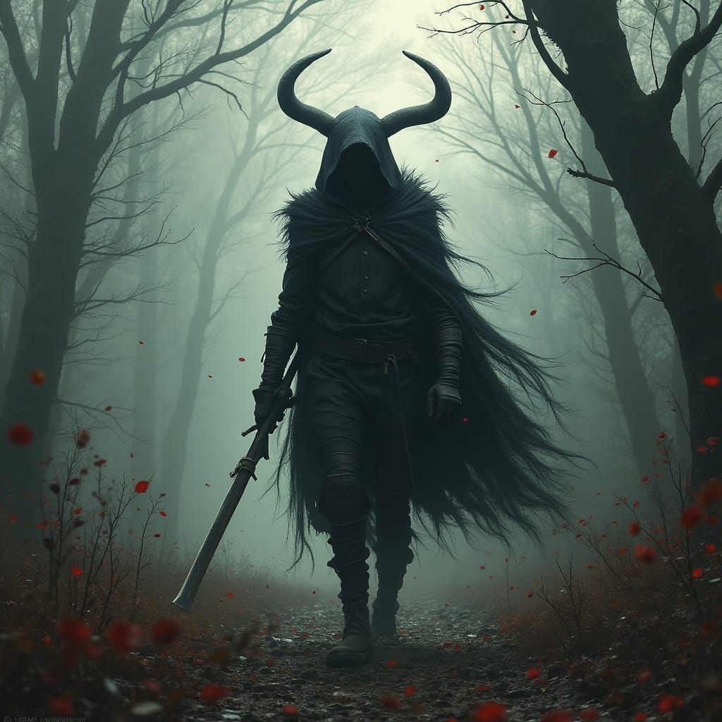 Grimdark Fantasy World in Dark Medieval Style