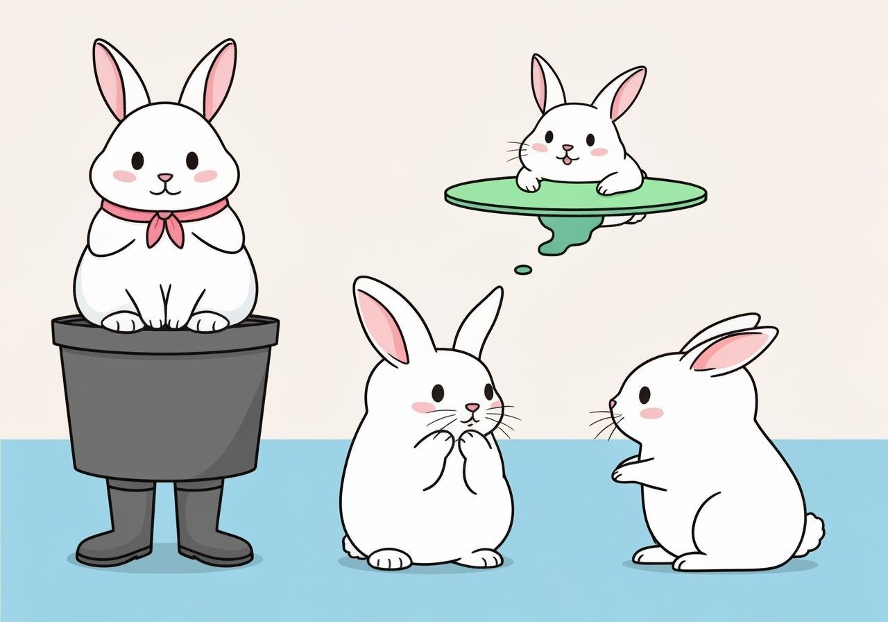 Cute Rabbits Doing Unusual Things