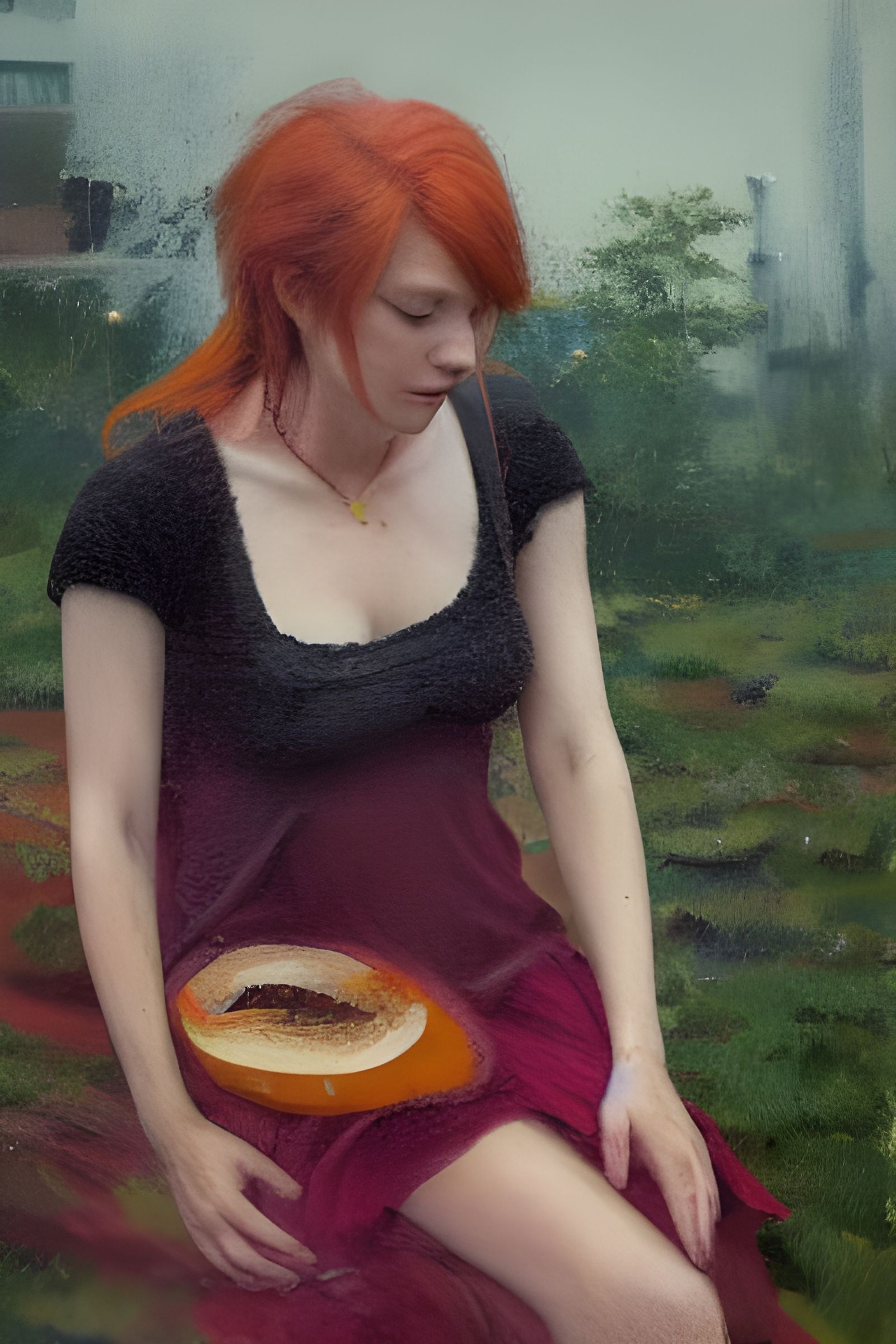 Hyperrealistic Ornate Painting in 8k Resolution