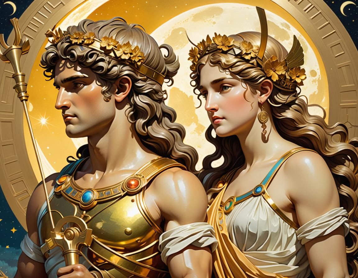 Apollo and Artemis: Gods of Sun and Moon