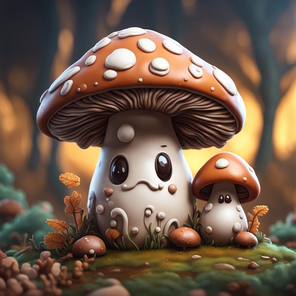 Mushroom character challenge join now