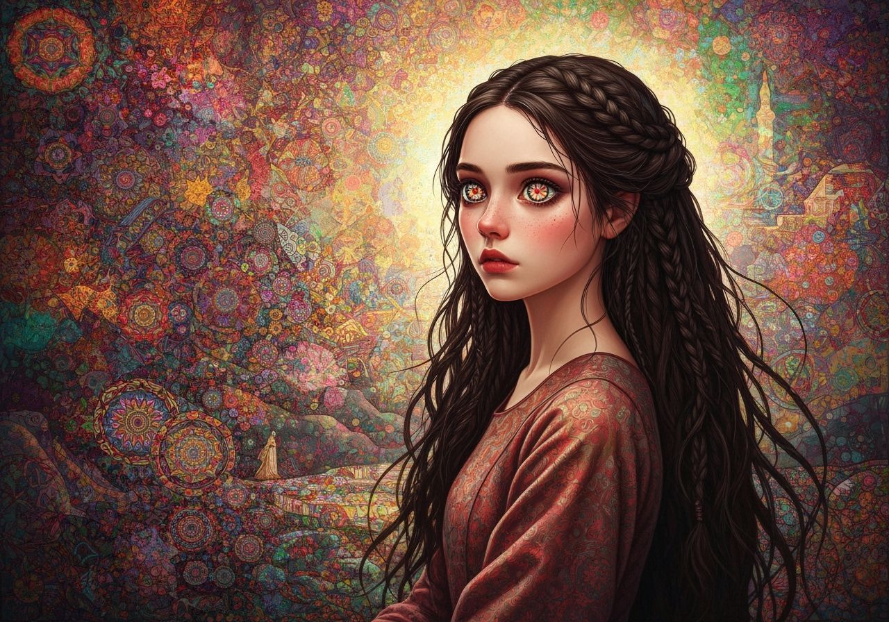 Kaleidoscope Eyes: An Art Nouveau Masterpiece