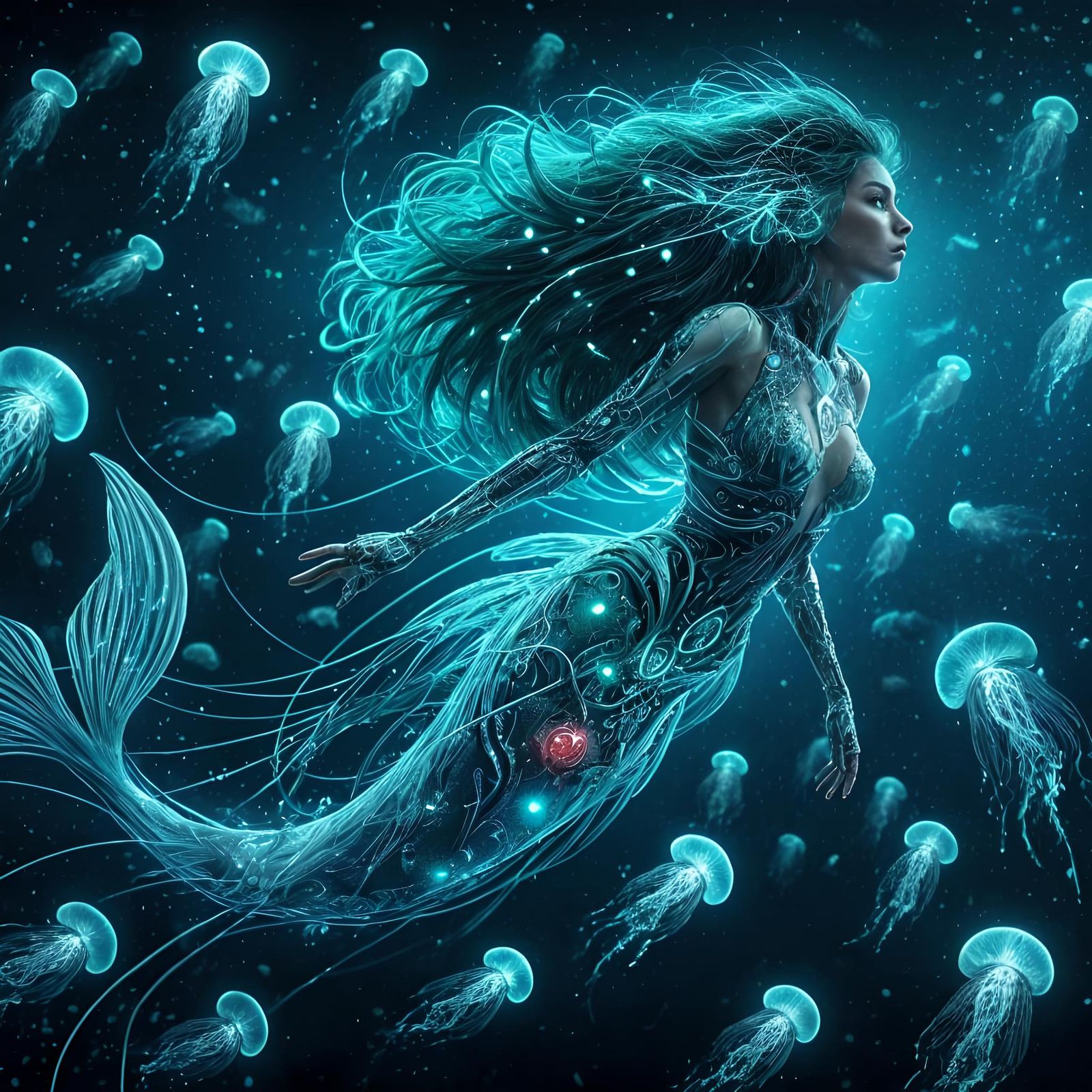 The Cyrens of the Sentient Seas