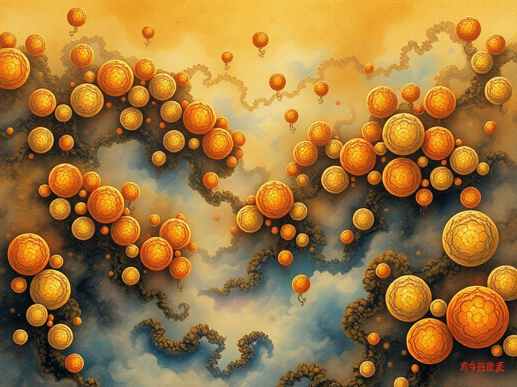 Ethereal Dreamscapes in Traditional Chinese Ink Painting Sty...