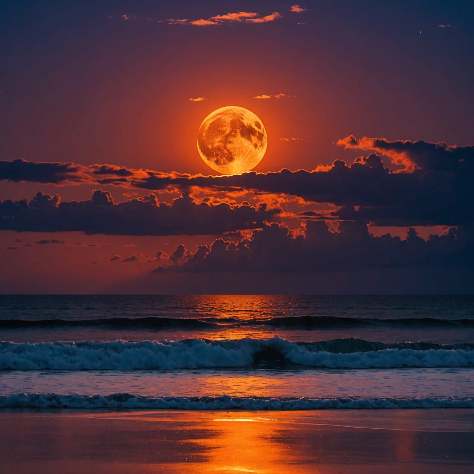 Bronze Zip on Beach with Galaxy Sky, Hyperdetailed