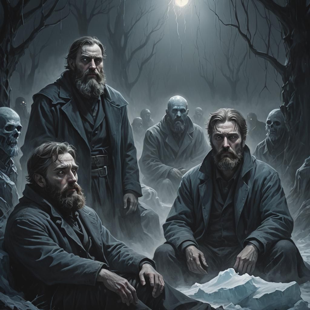 Where dead men lies I'm paralyzed, my brothers' eyes are gon...