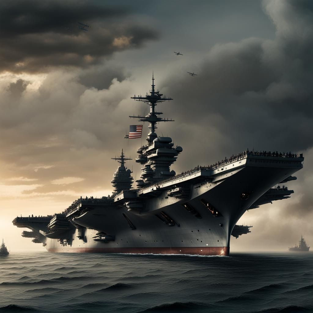 WWII Aircraft Carrier