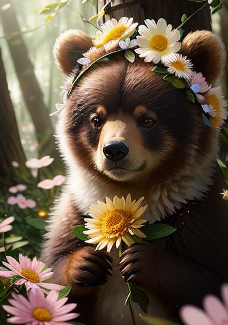 Mishu the Bear Character