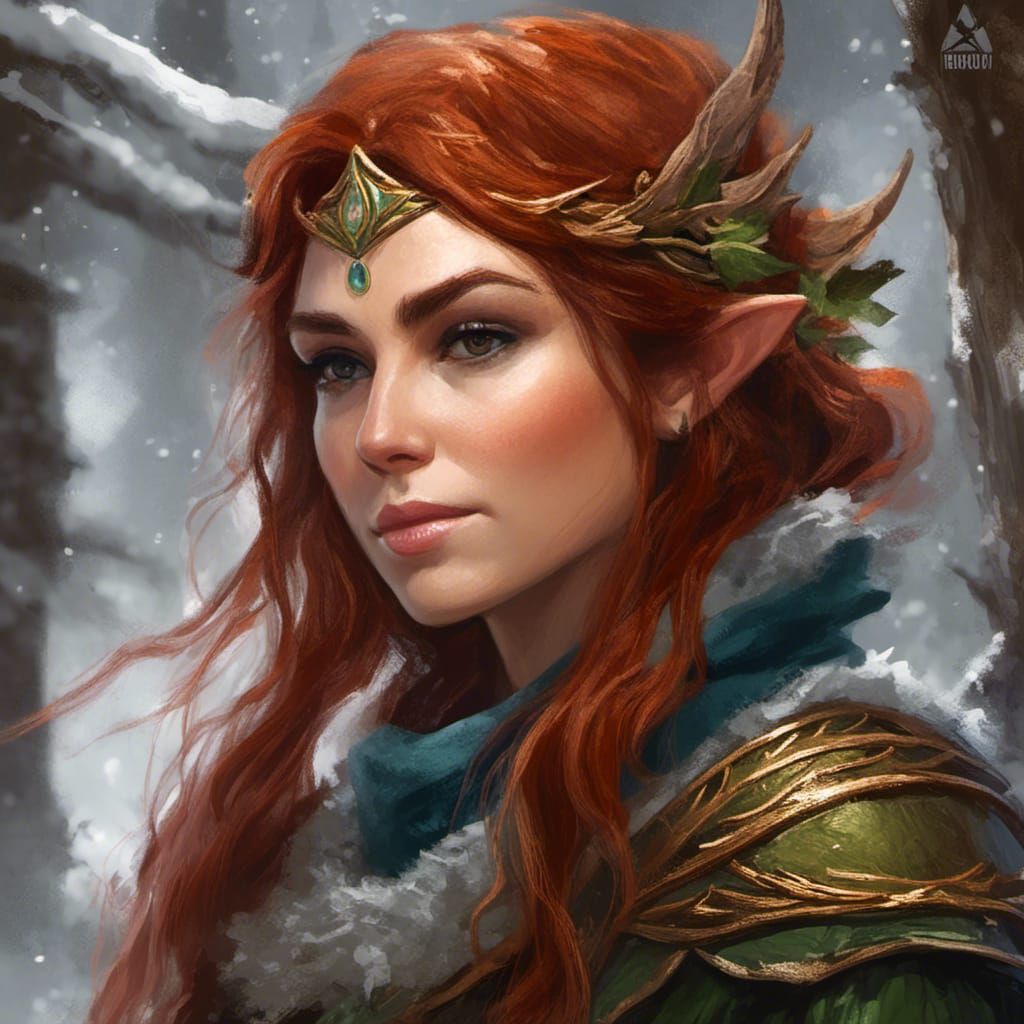 Rosie Wood Elf Portrait
