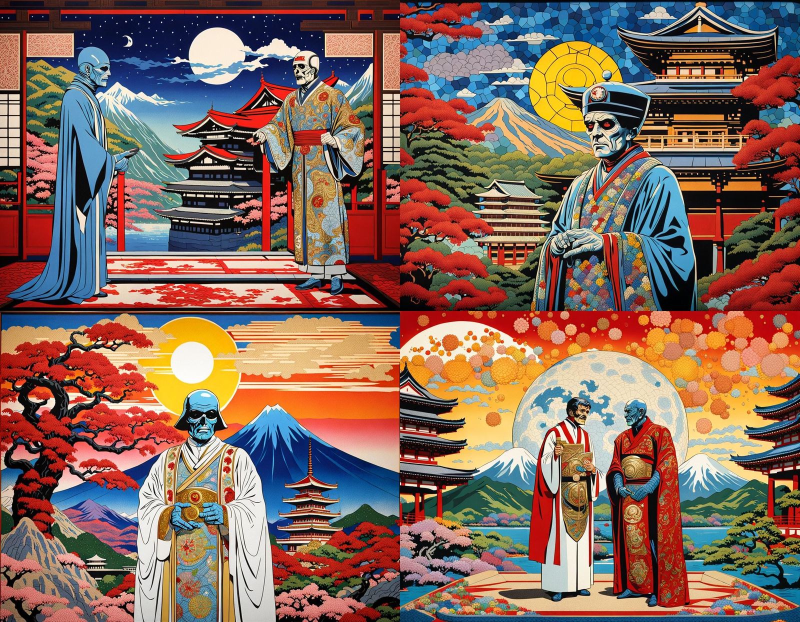 Dr. Phibes on Vacation: Mosaic Oriental Art