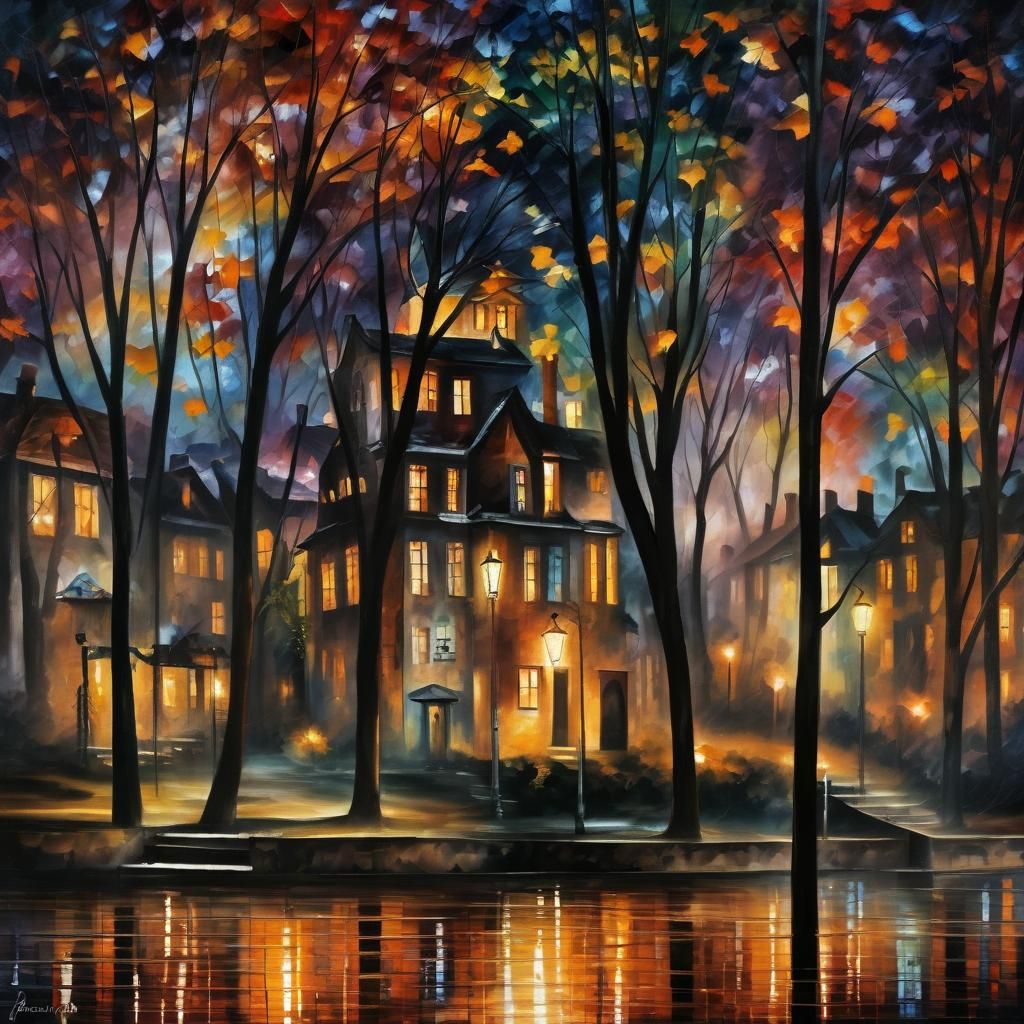 Grimdark Image as Impasto Painting