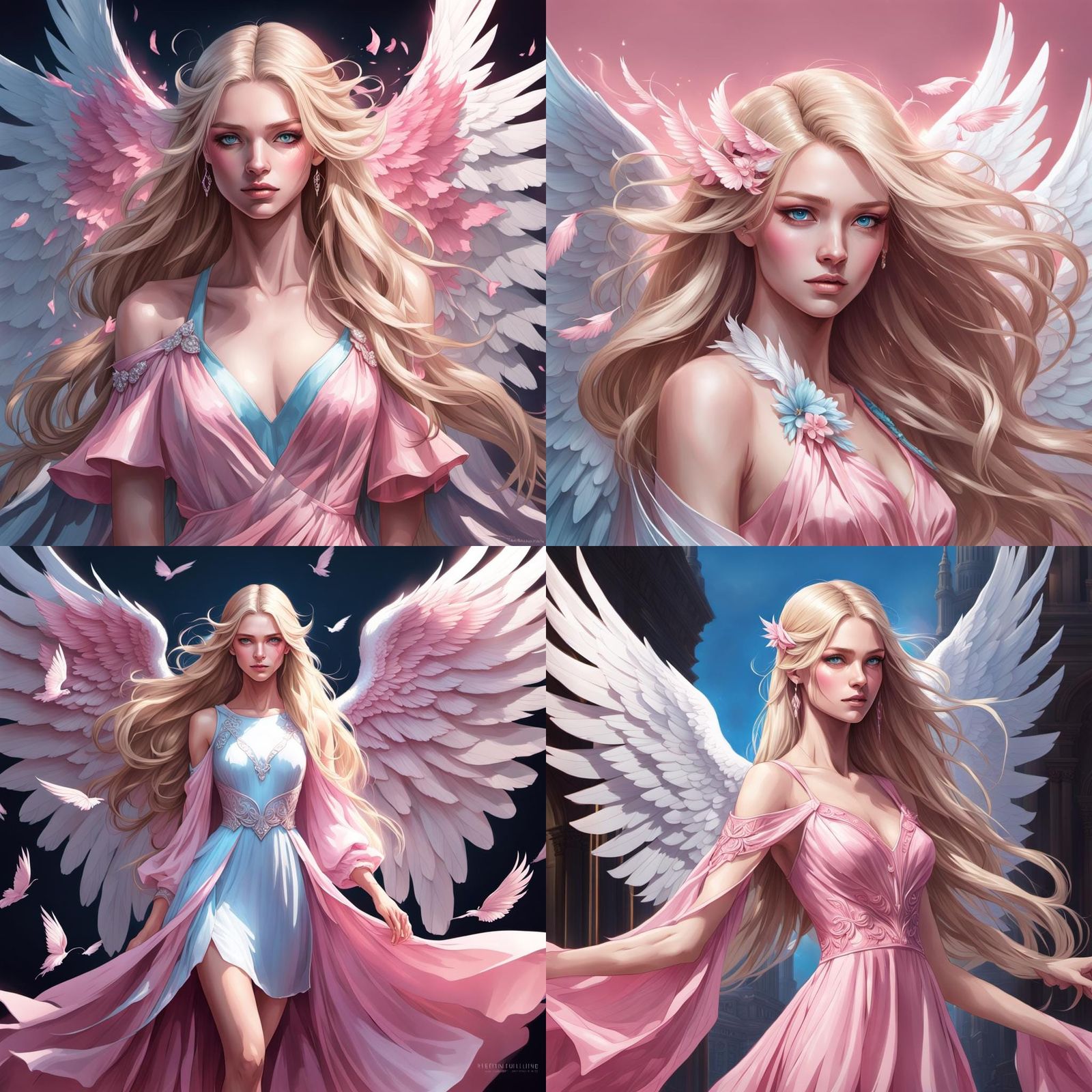 Blonde Angel: Hyperdetailed Portrait in Unreal Engine