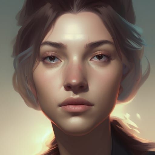 Detailed Portrait in Artgerm Style, 8K