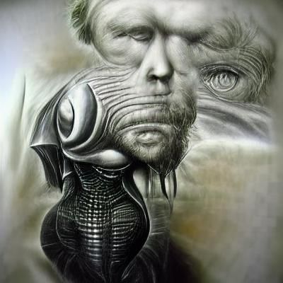 Melting Colors Abstract Design