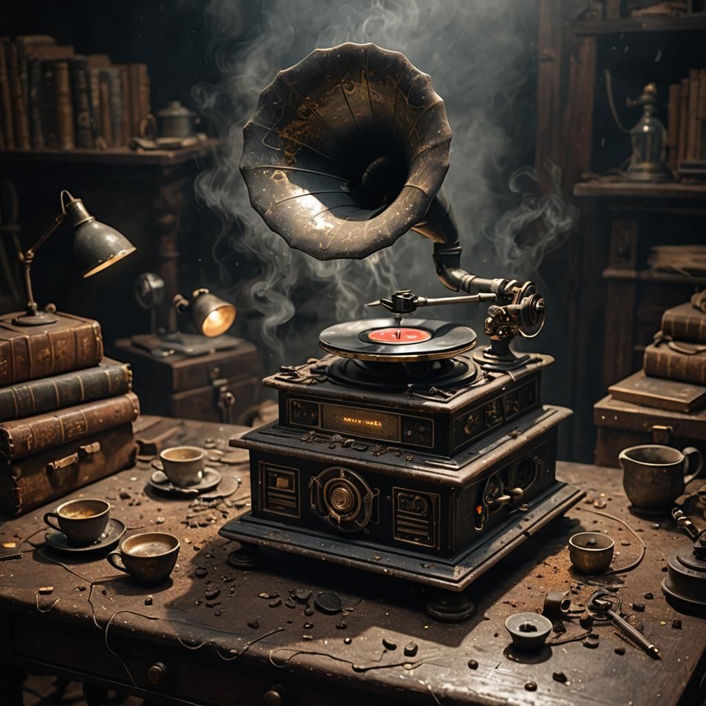 1939 Gramophone with Code Breaking Equipment