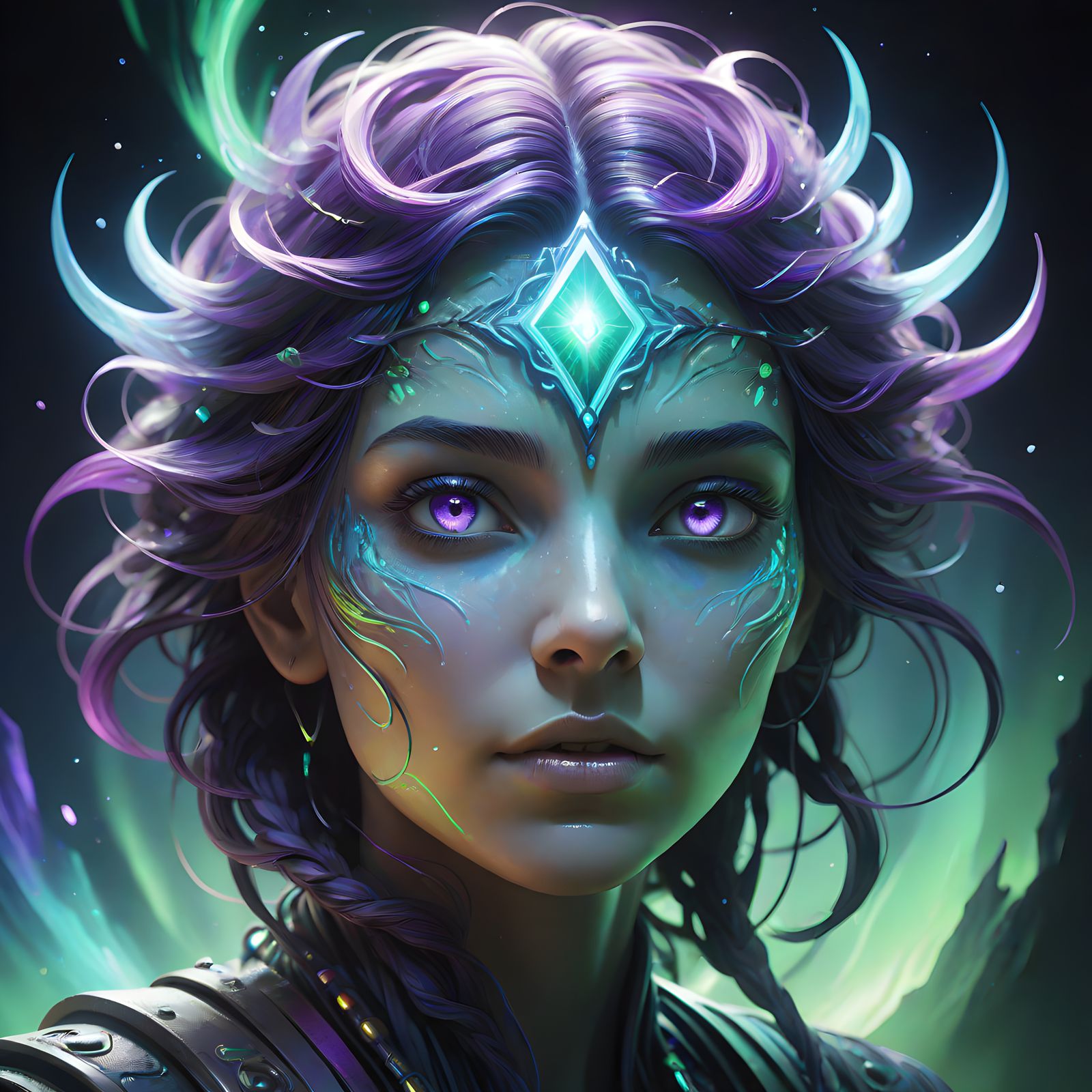 Mind-Bending DMT Entity Encounter in Triadic Colors