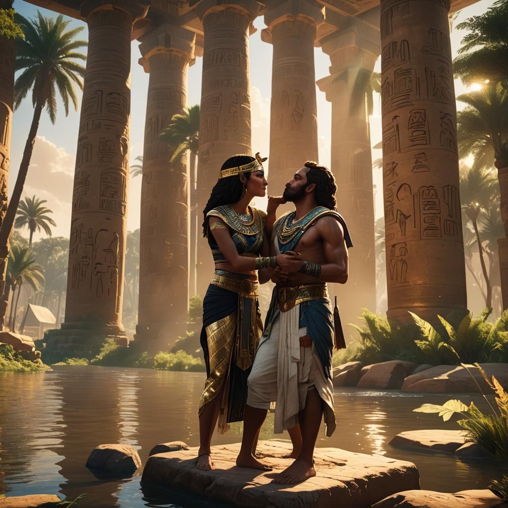 Egyptian Love Story: Kiss by the Nile