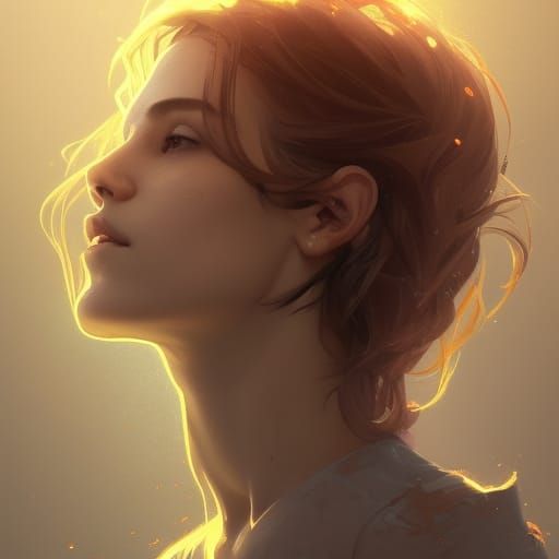 Detailed Portrait in Unreal Engine 5 Style