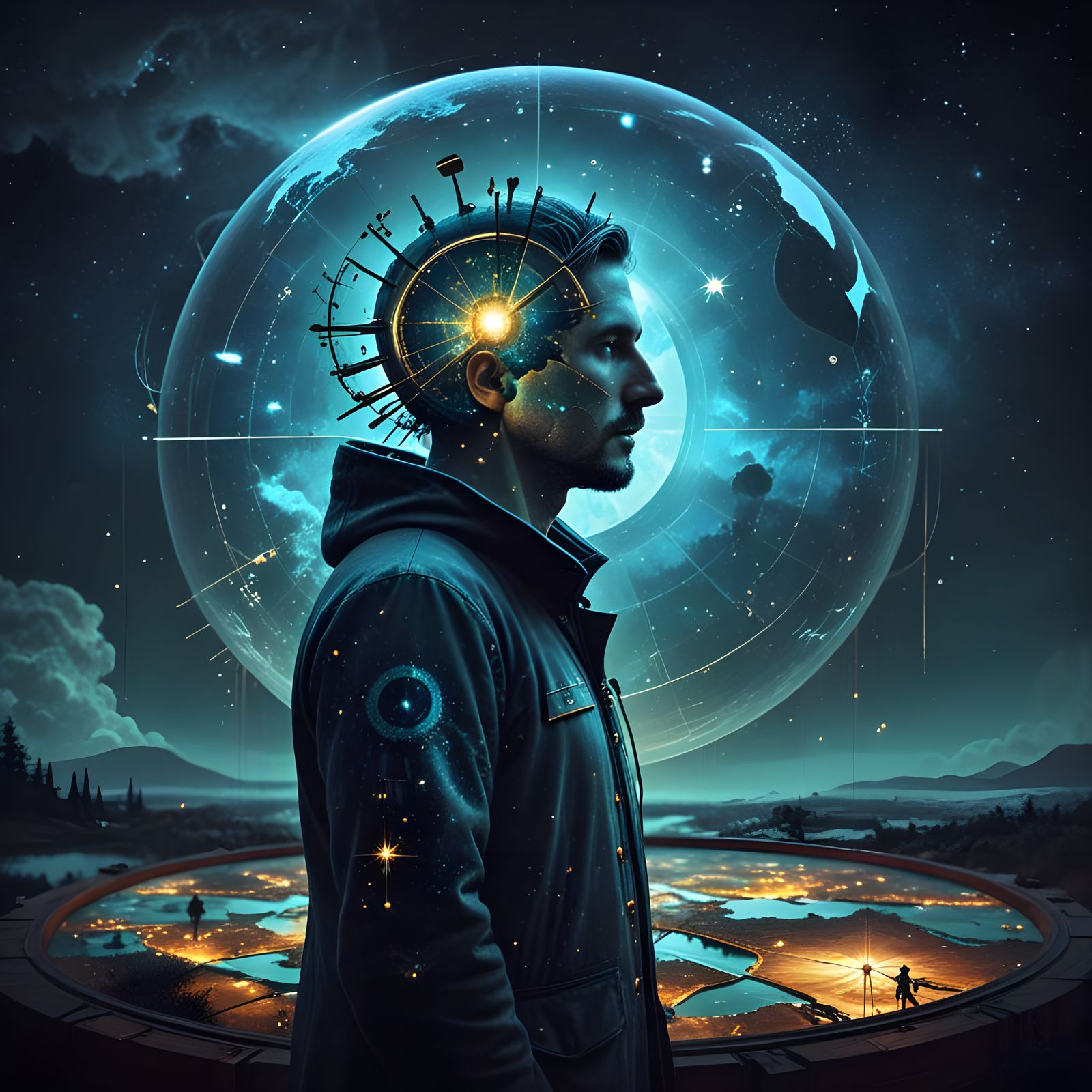 Luminous Wandering Dreamer in Celestial Observatory