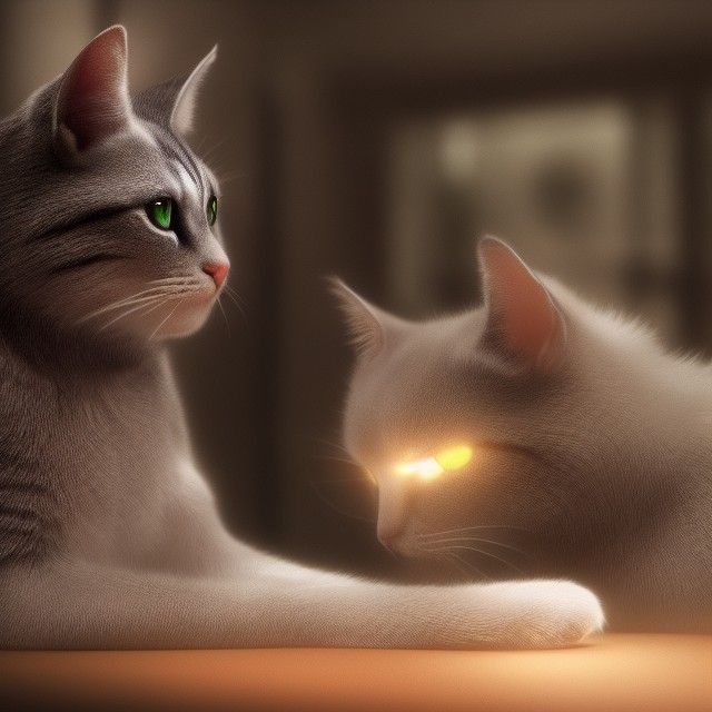 Knight Cat: Hyper-Detailed 8K Realistic Portrait