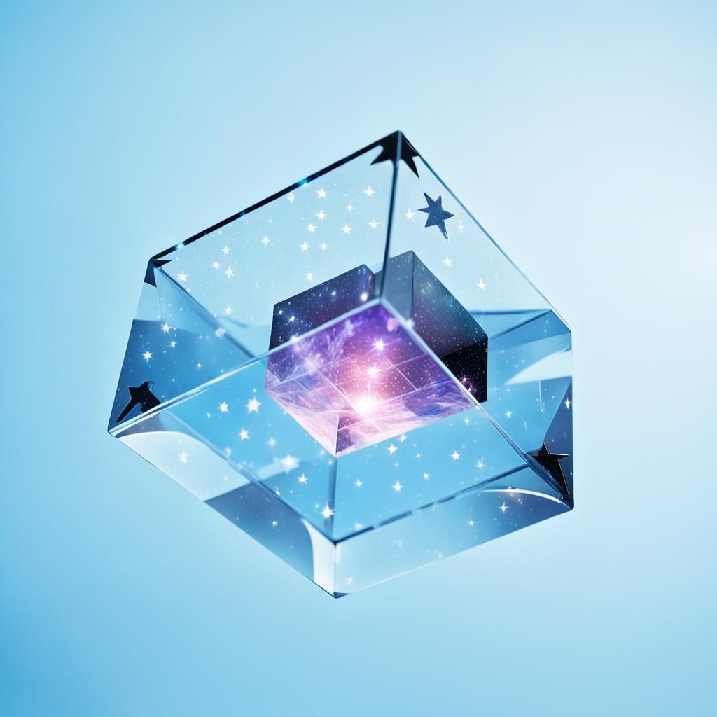 Cosmic Cube in Crystal Vessel