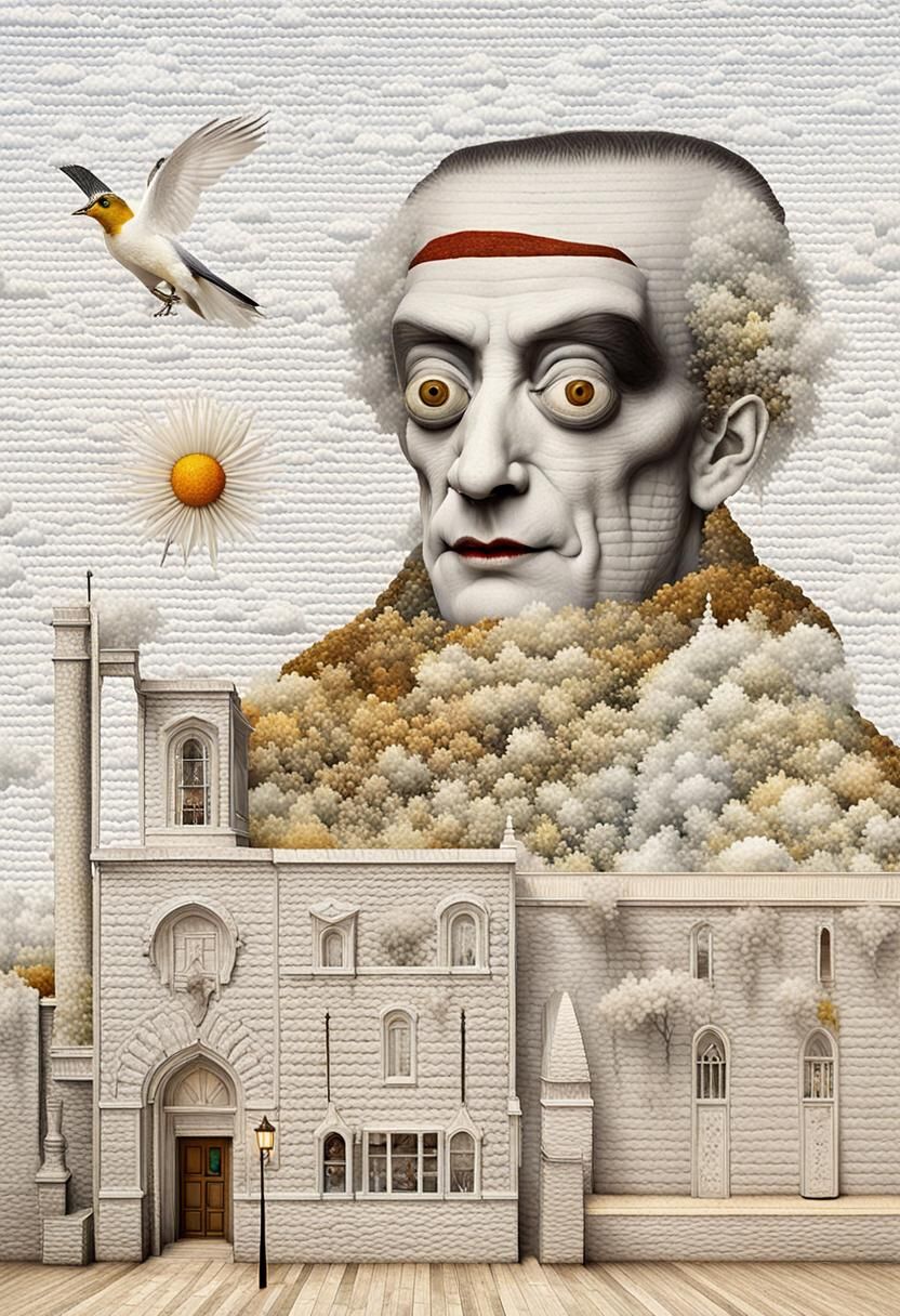 Magical Realism Art: Bizarre Biological Dreamscape