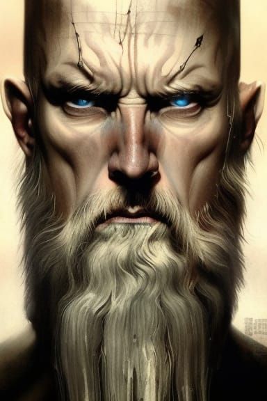 Angry Viking Man Trapped in Wild Wood