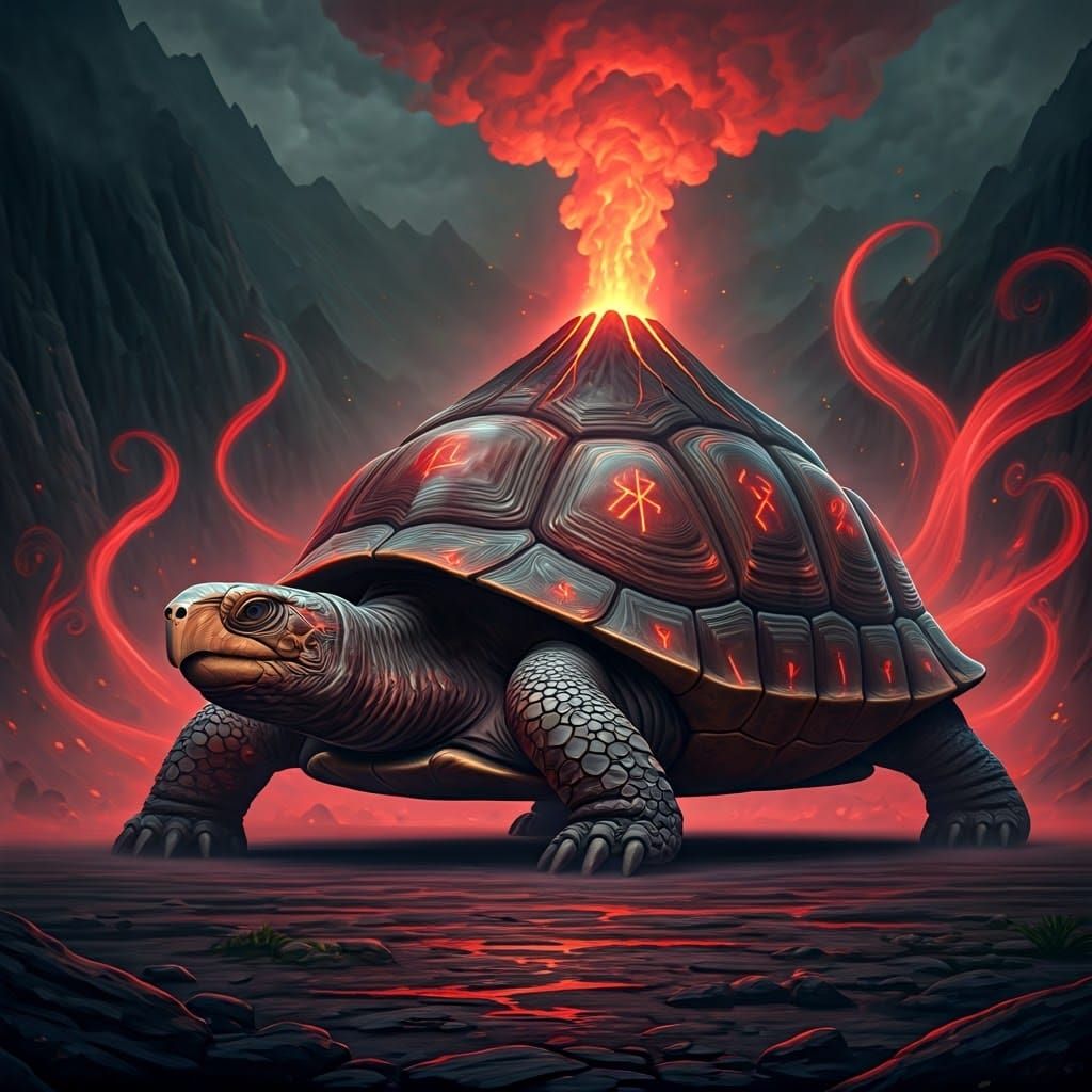 Volcano Turtle