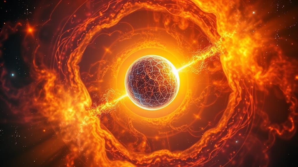 Ethereal Embryo in Cosmic Aura: A Holographic Astral Illustr...