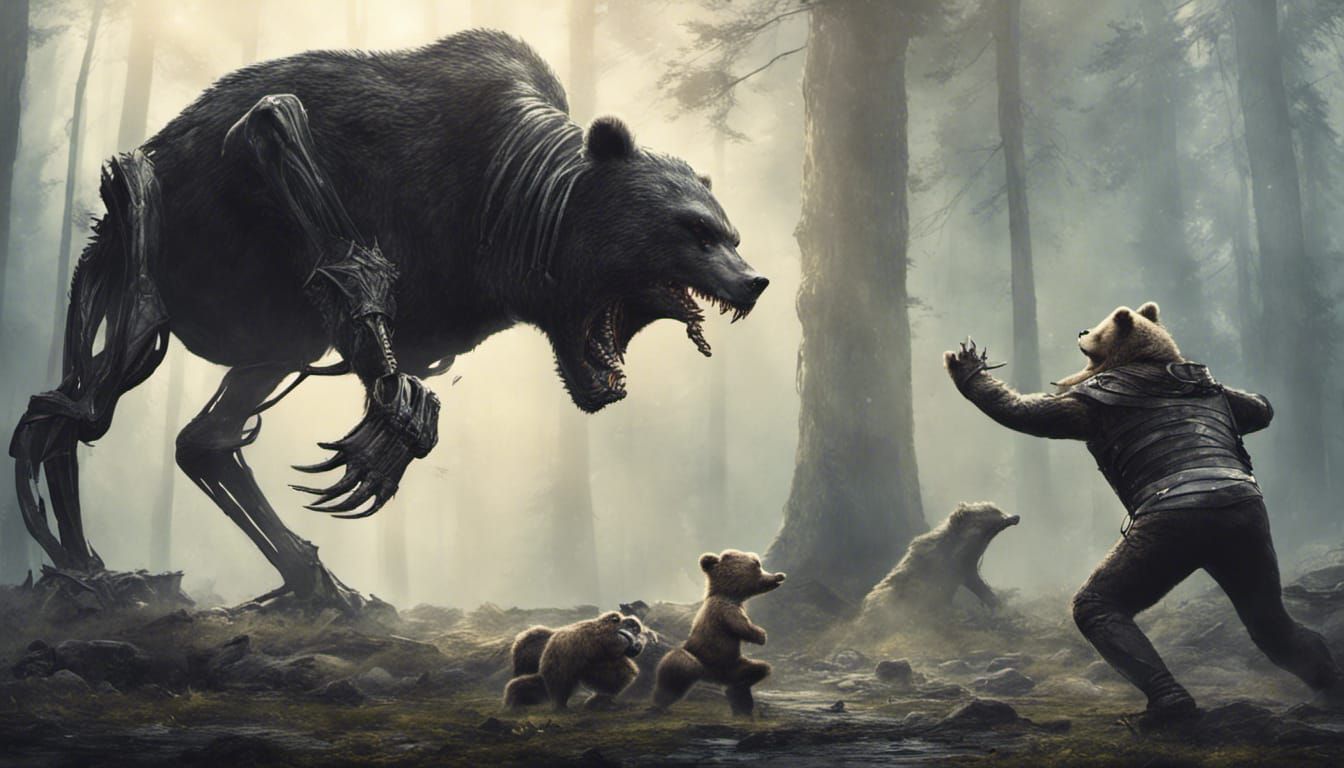 Xenomorph Versus Bear: An Epic Showdown