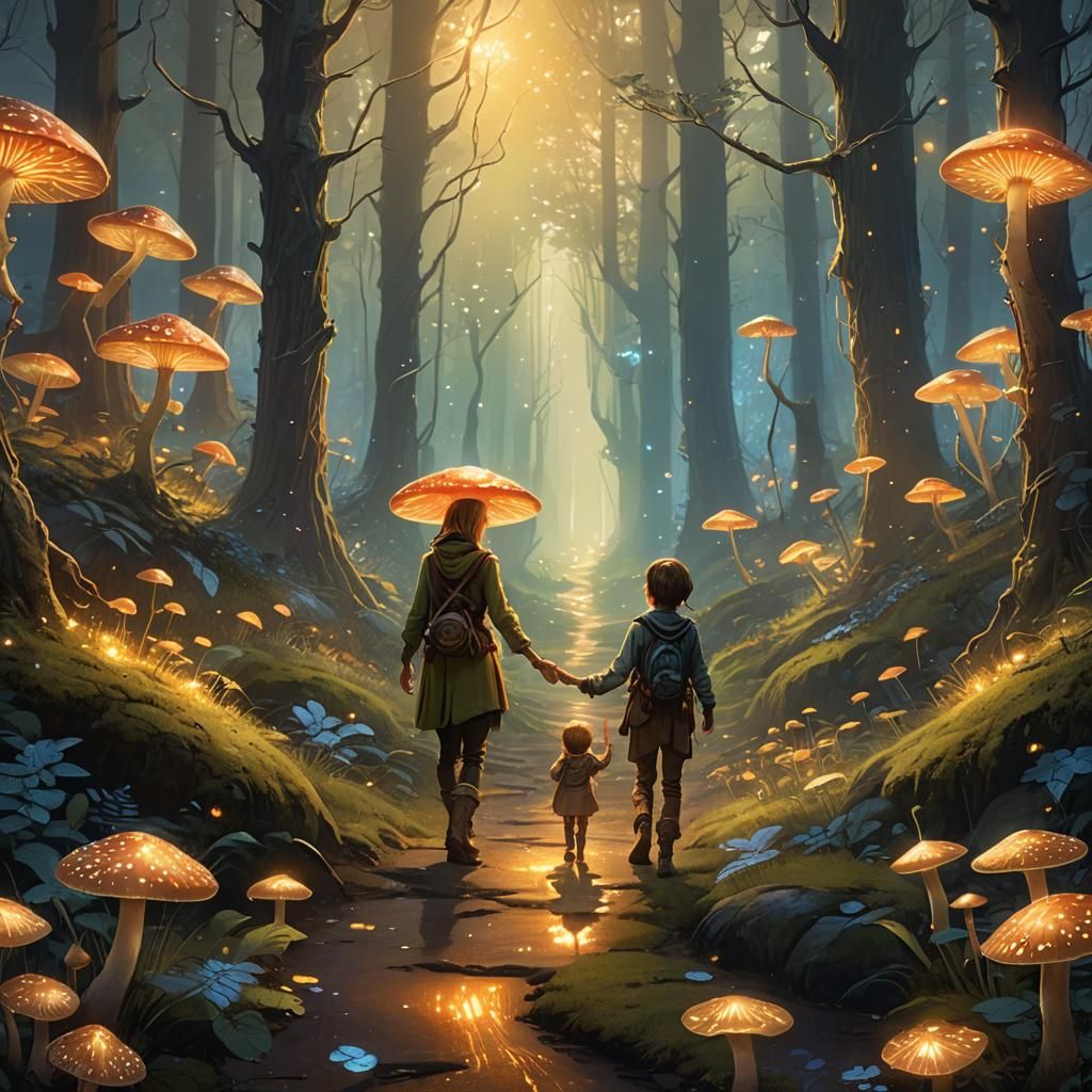 Enchanted Forest: Baby's First Steps in High Fantasy Art