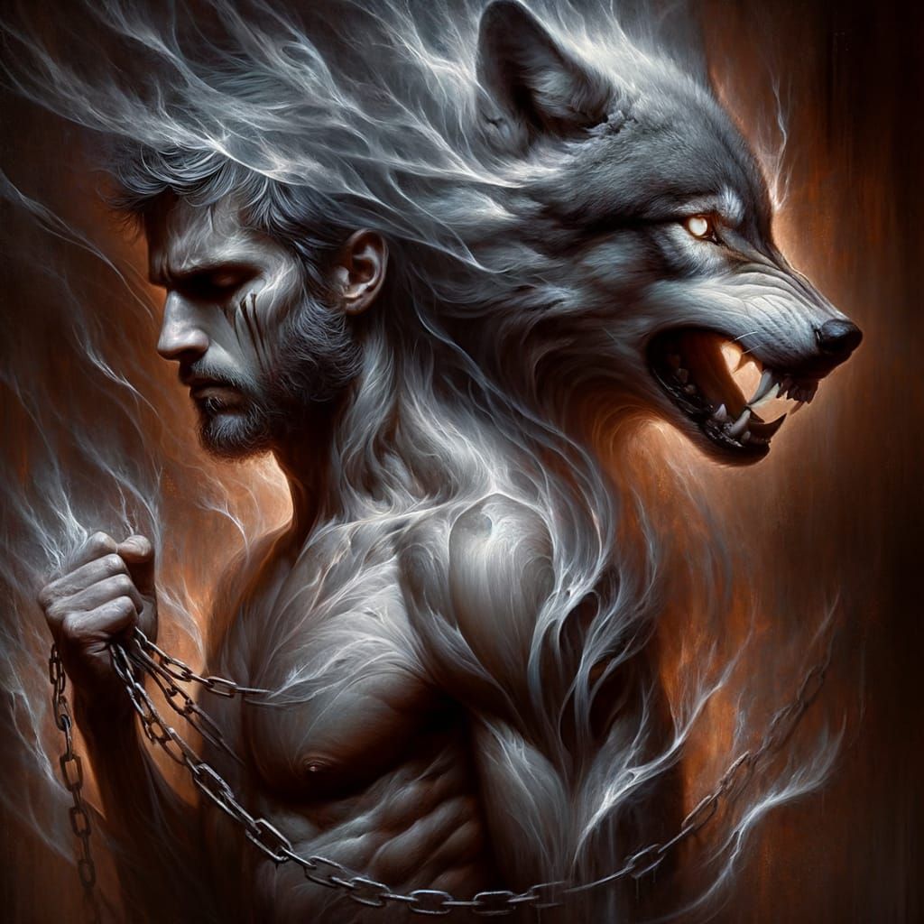 Tormented Soul's Inner Struggle in Muted Tones and Paranorma...