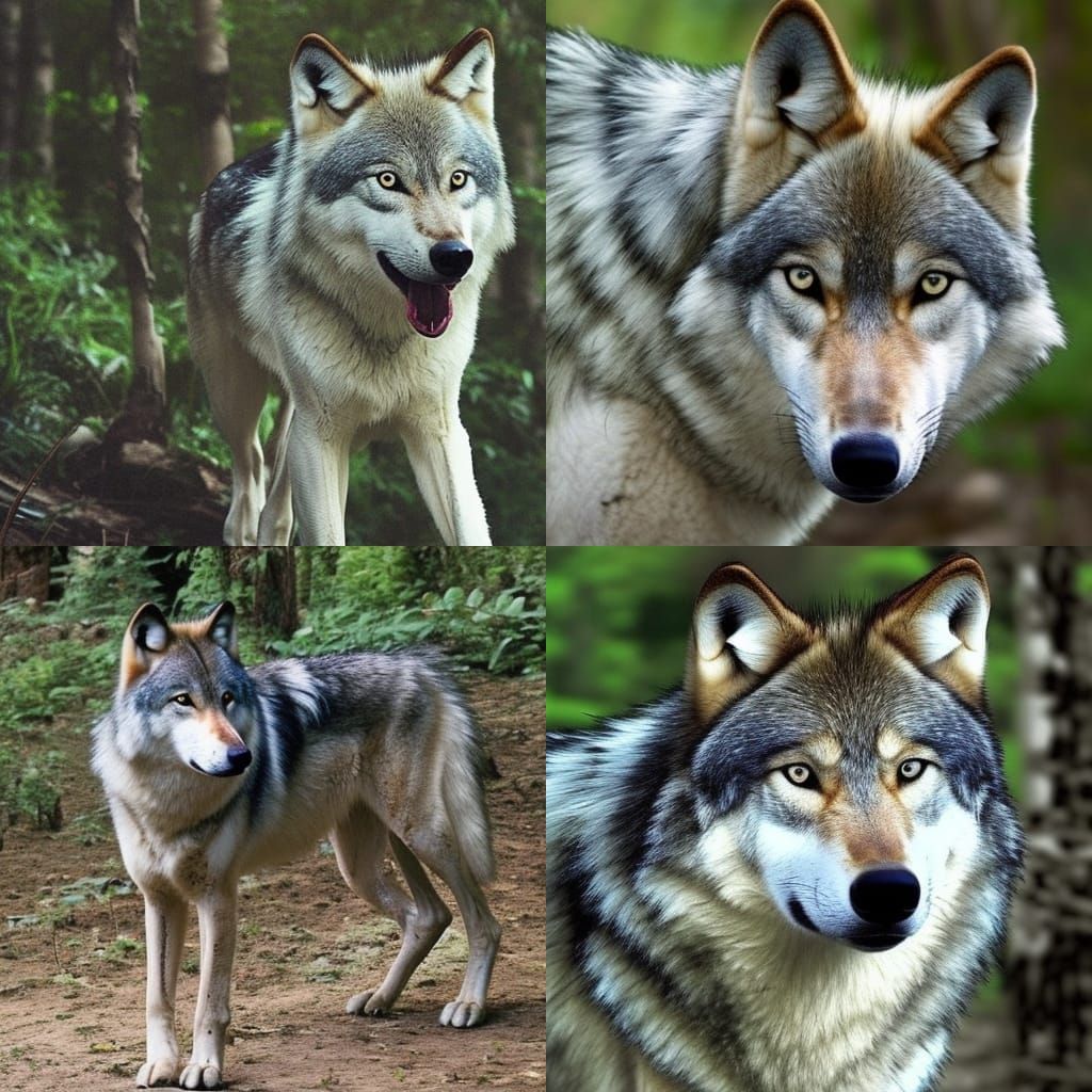 Wolf in Jungle
