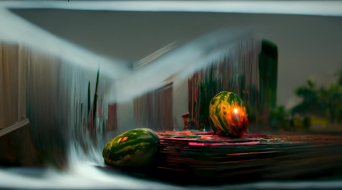 8K Bullet Impact on Watermelon in Slow Motion