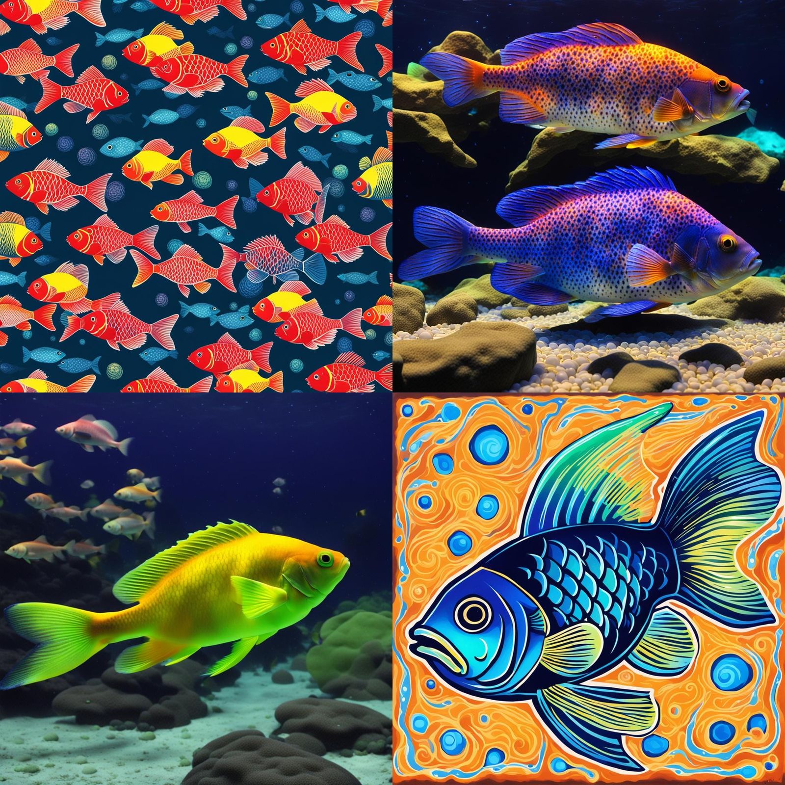 Fish Drawn to Artificial Light