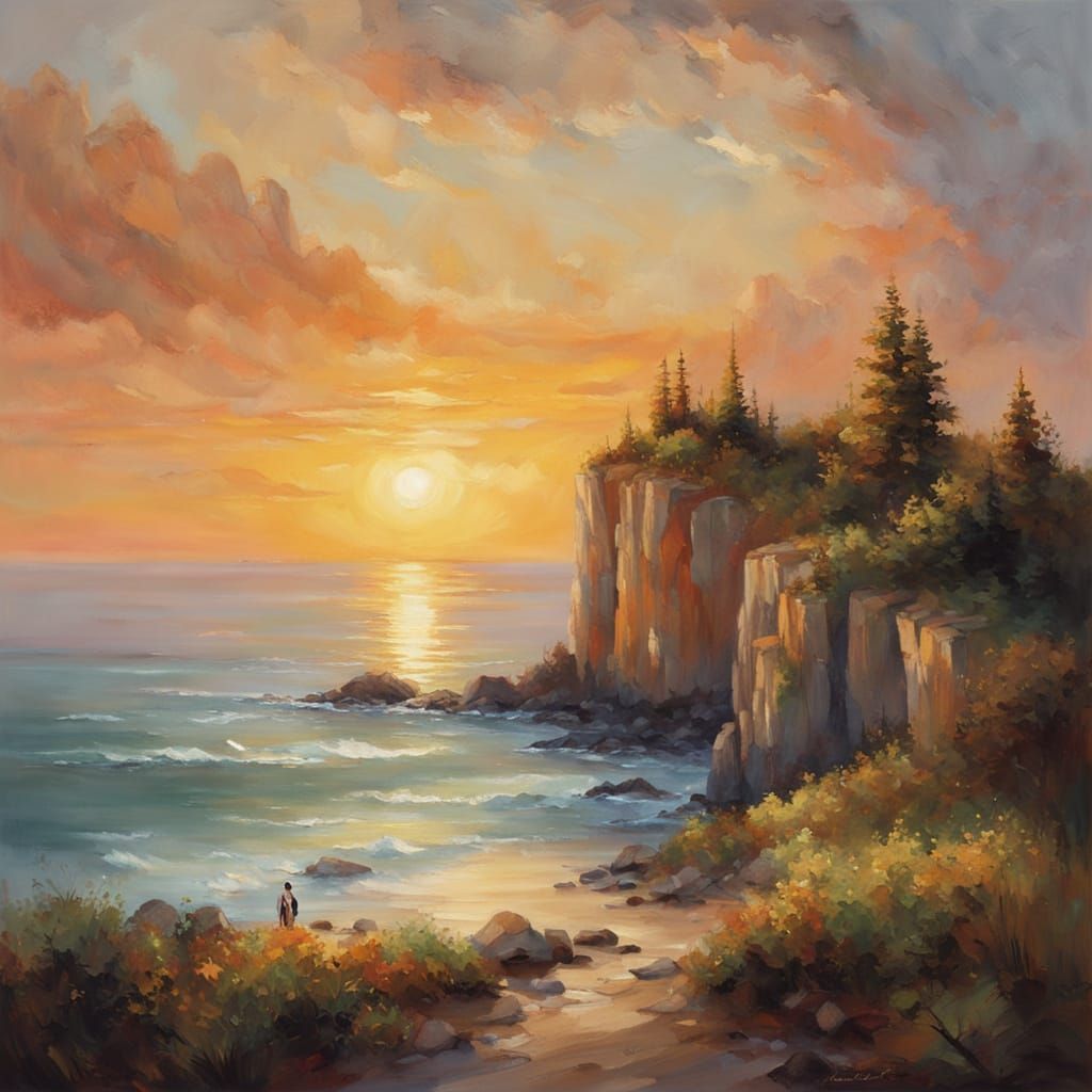 Beautiful sunrise