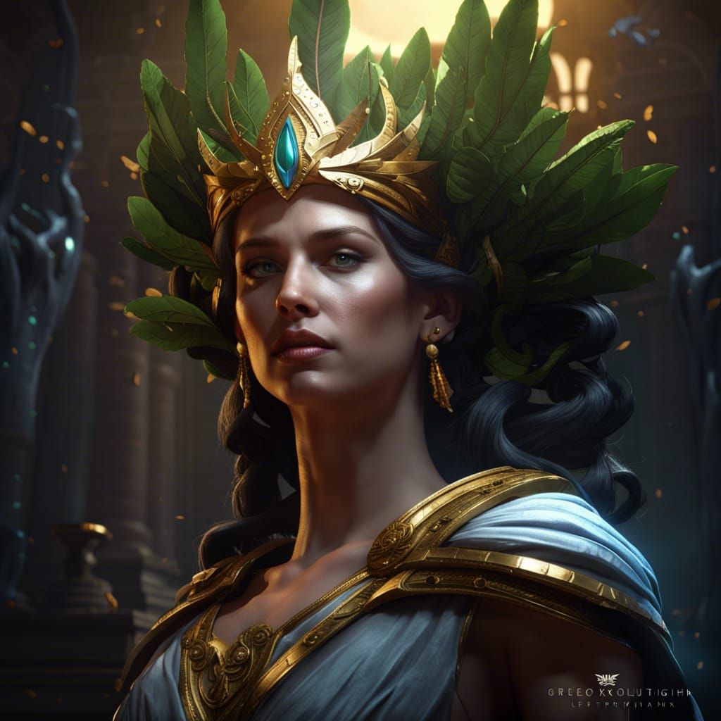 Hera, Olympian Queen: Dark Fantasy Concept Art