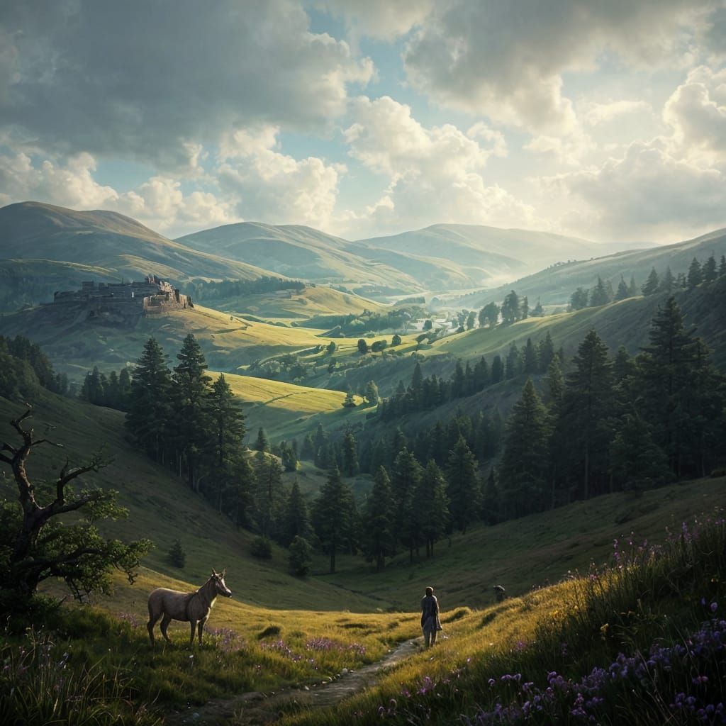 Dreamlike Celtic Realm: A Mystical Narrative