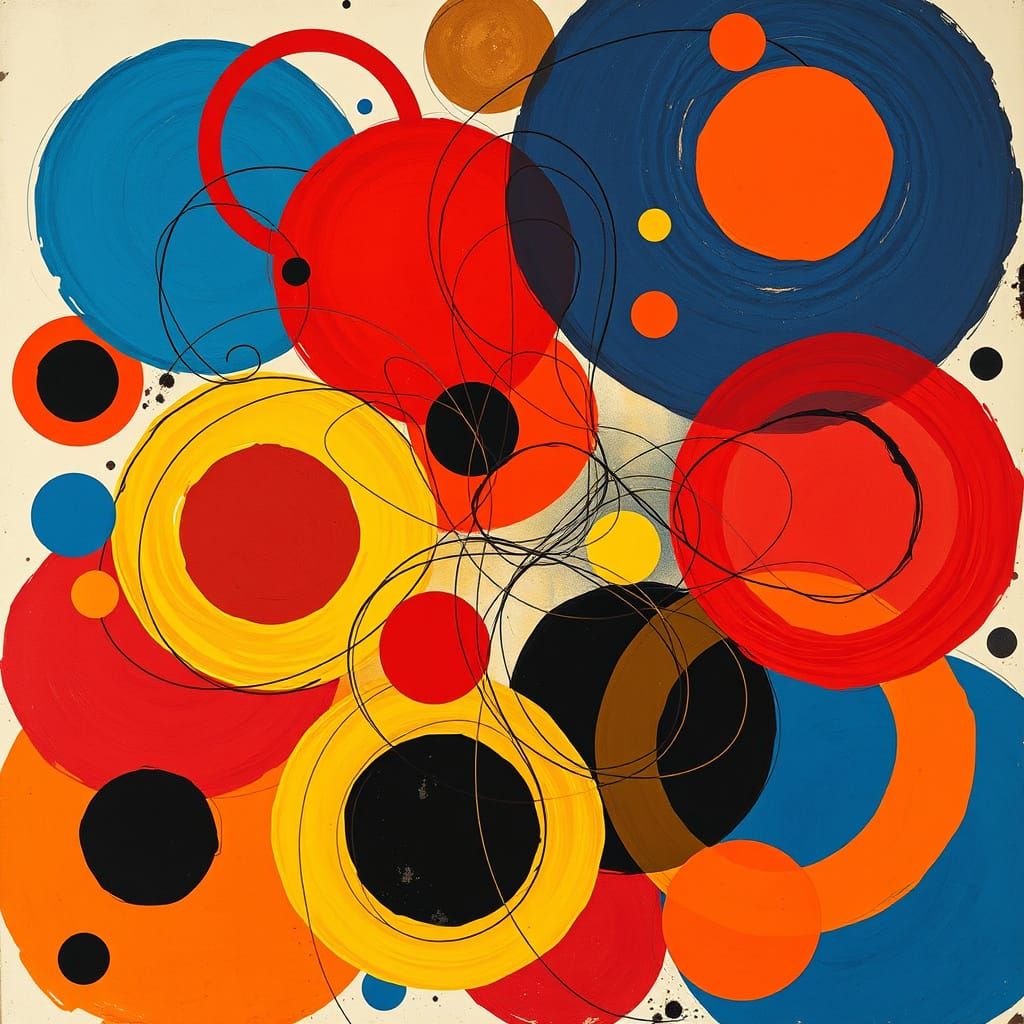 Inspired by Tanaka Atsuko’s Untitled ..