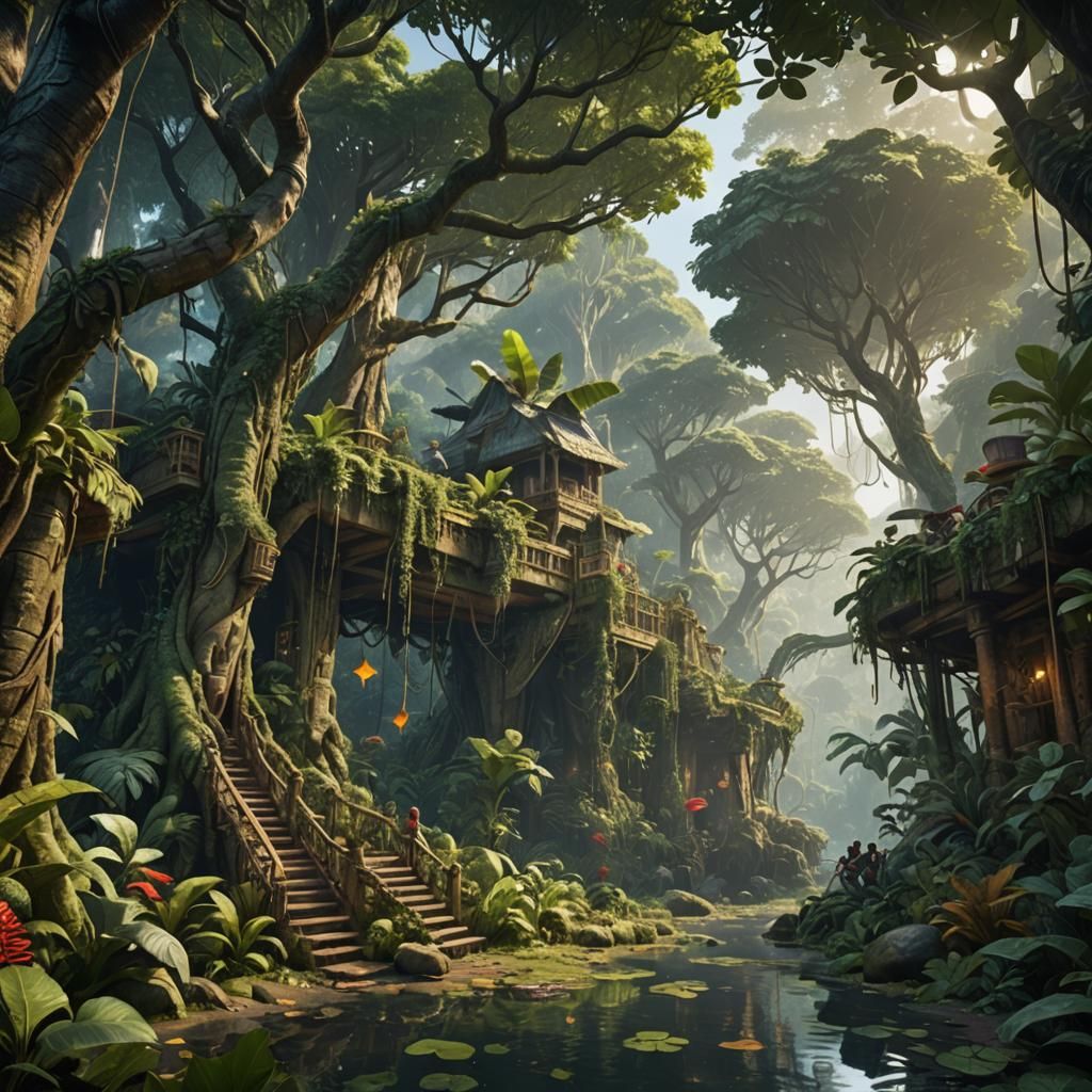 Children's Jungle Adventure: A Rags to Riches Tale