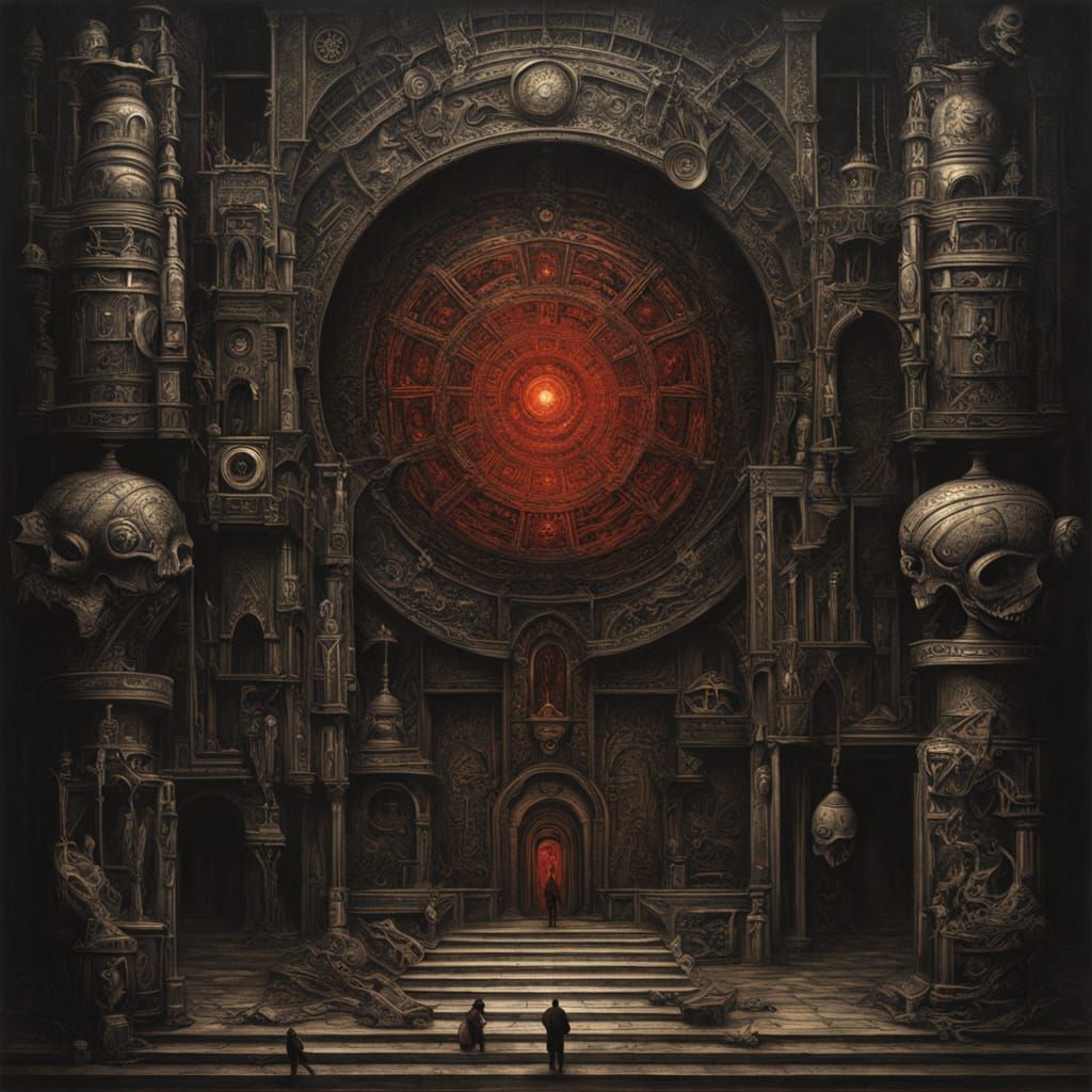 Forbidden Button in a Labyrinthine Chamber