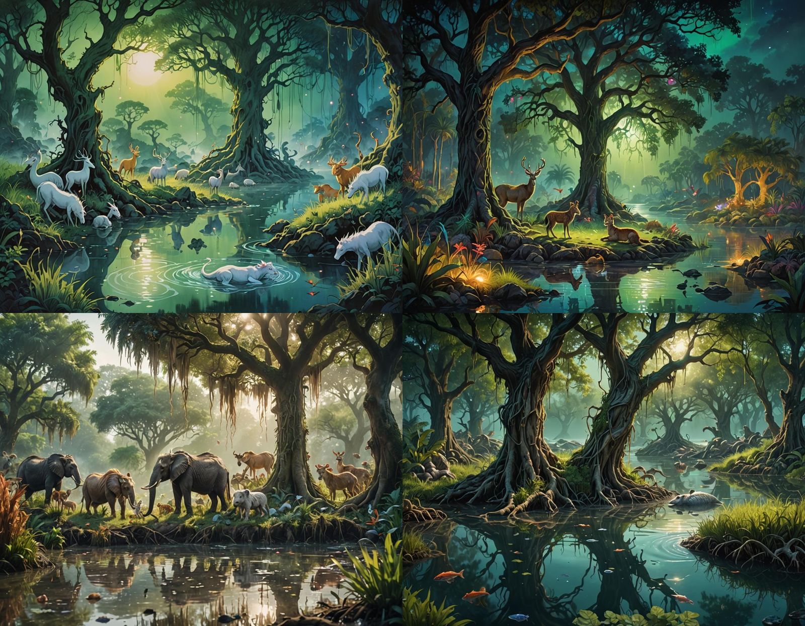 4 mythical oasis ideas