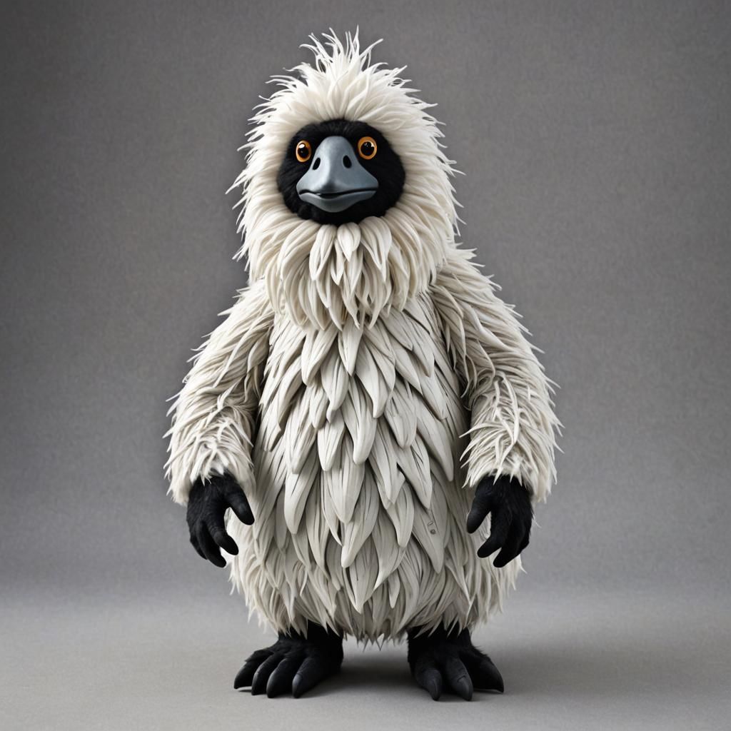 Mrs Yeti Goose-Creature