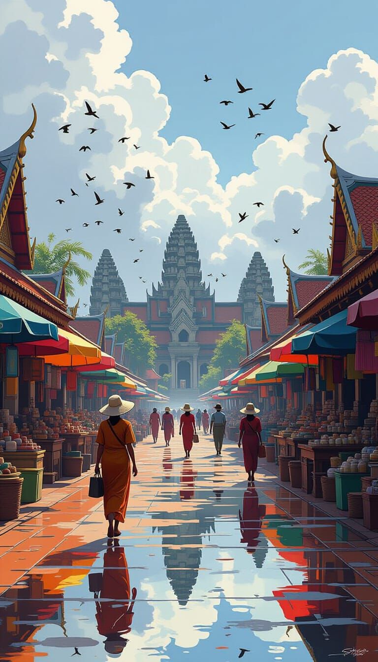 Cambodia: Ancient Temples and Vibrant Markets