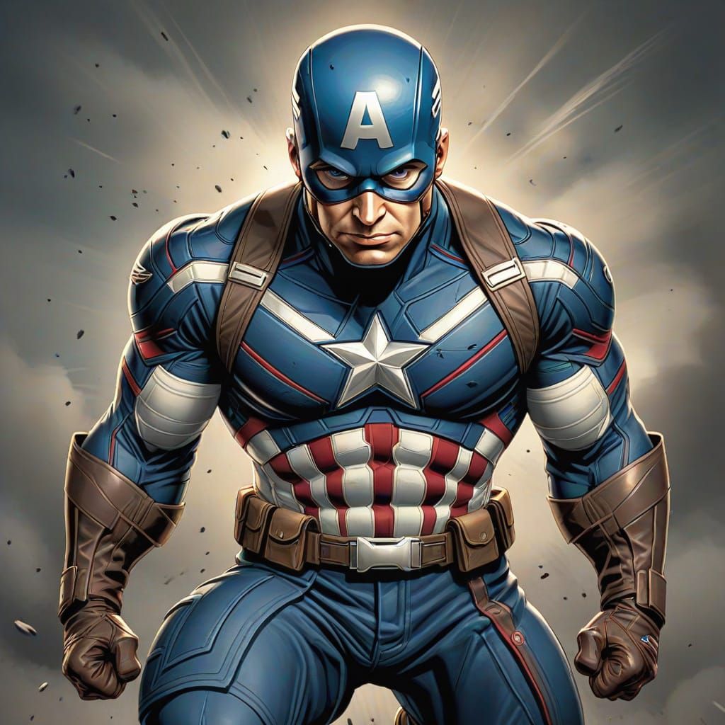 Captain America: A Classic Patriotic Hero