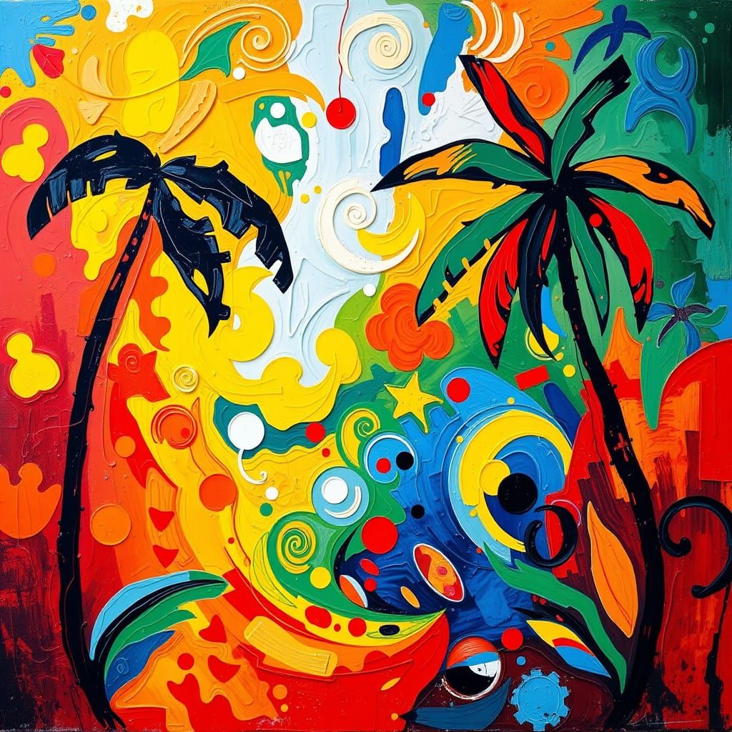 red and yellow and green and blue