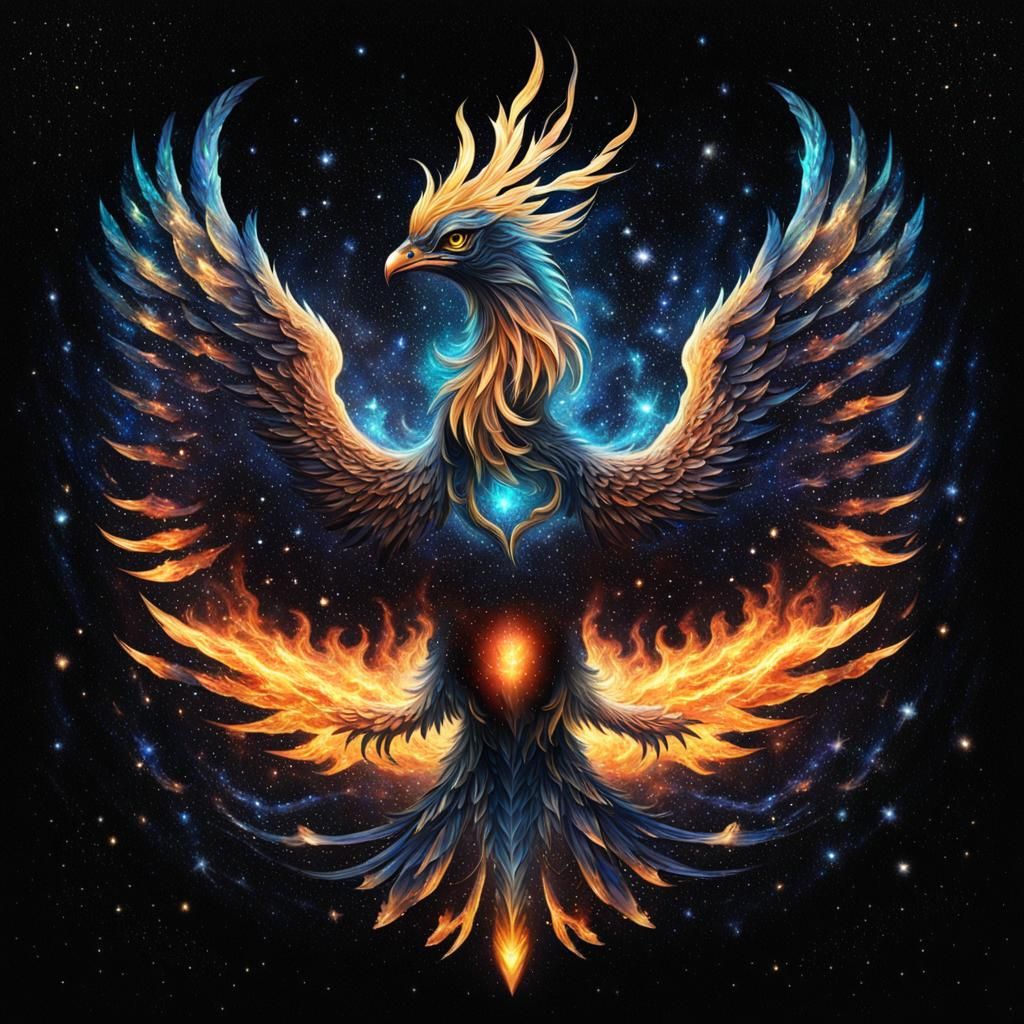 Celestial Phoenix: Duality of Space and Time